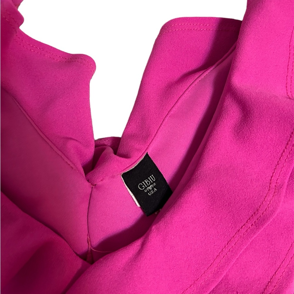 Gibiu Pink Ruffled Dress - Picture 2 of 2